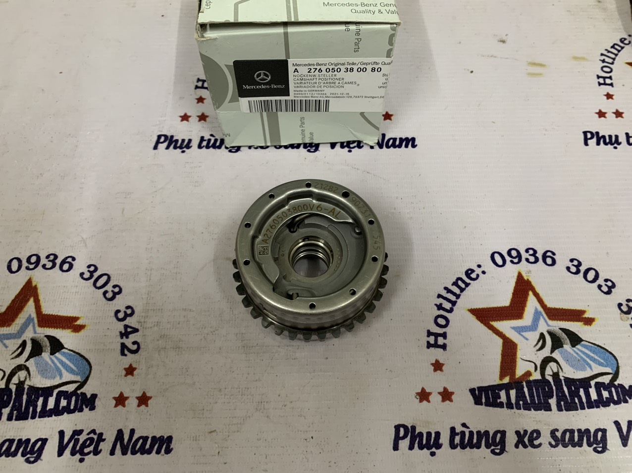 Bánh răng cam xả trái Mercedes M276